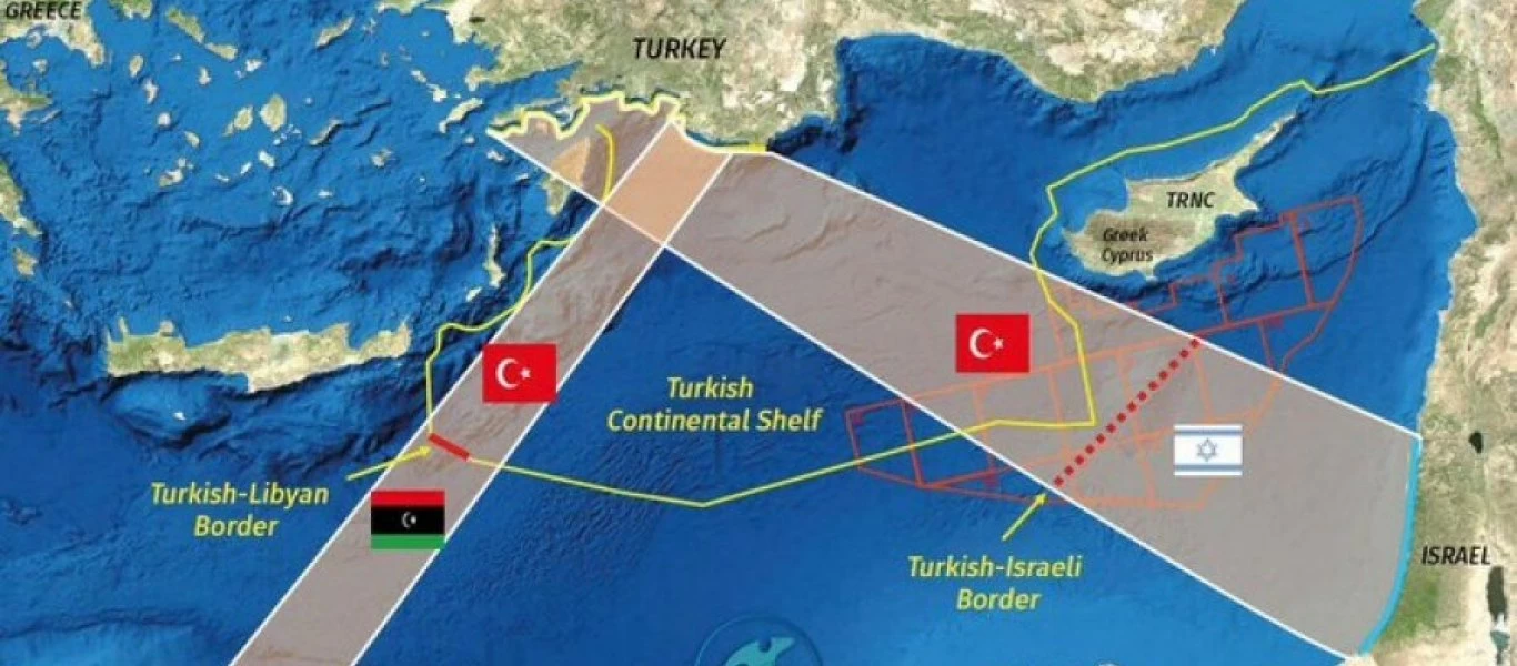 Λύση τύπου Πολωνίας προτείνει η Άγκυρα στο Τελ Αβίβ για μεταξύ τους ΑΟΖ: Προσφέρουν μέρος των θαλάσσιων κυπριακών ζωνών